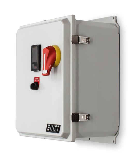 Temperature Control Panel, Single Phase, 120V, 35A, Shift Controls, Hinge ISO