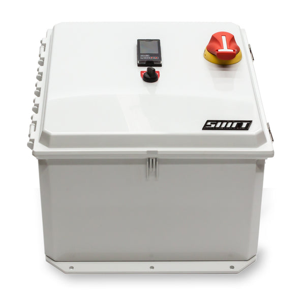 Temperature Control Panel, Three Phase, 480V, 24A, Shift Controls, Front ISO