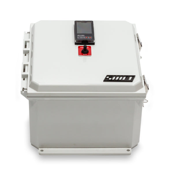 Temperature Control Panel, Single Phase, 120V, 15A, Shift Controls, Front ISO