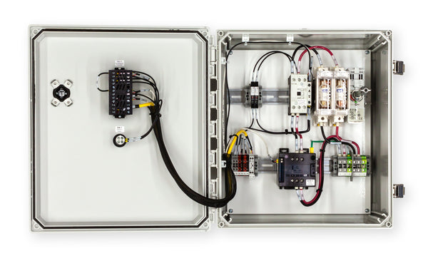 Temperature Control Panel, Single Phase, 208V, 35A, Shift Controls, Interior