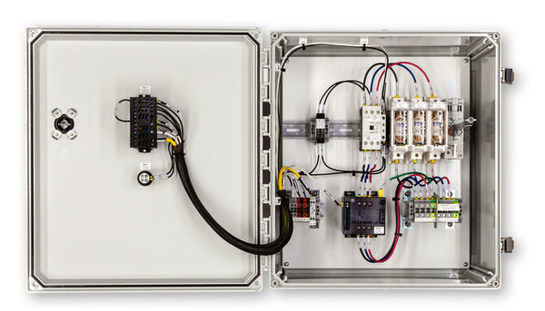 Temperature Control Panel, Three Phase, 208V, 24A, Shift Controls, Interior