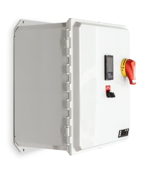 Temperature Control Panel, Three Phase, 480V, 24A, Shift Controls, Hinge ISO