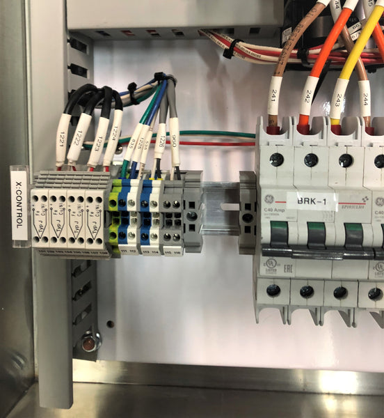 Custom 200 kW, 4-Zone, 8-Circuit Temperature Control Panel