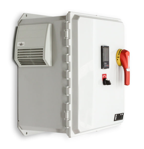 Temperature Control Panel, Three Phase, 208V, 64A, Shift Controls, Hinge ISO