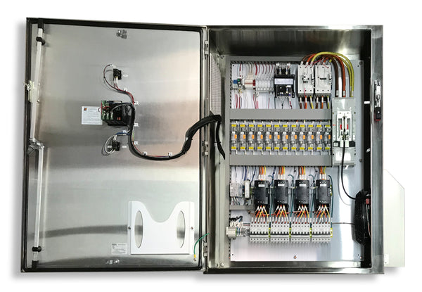 Custom 200 kW, 4-Zone, 8-Circuit Temperature Control Panel