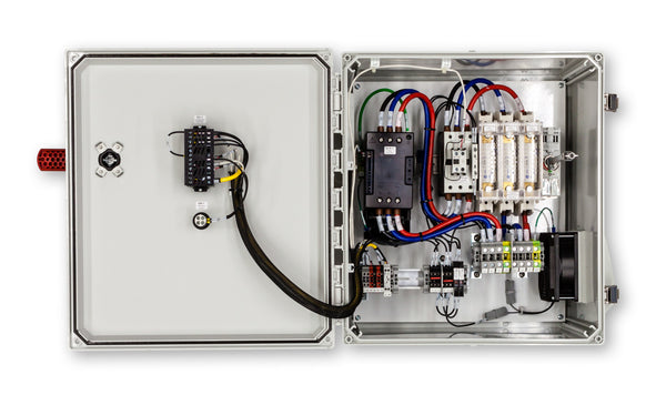 Temperature Control Panel, Three Phase, 208V, 64A, Shift Controls, Interior