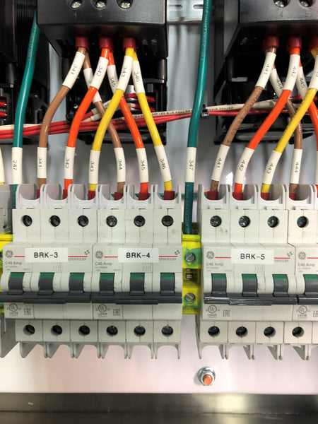 Custom 200 kW, 4-Zone, 8-Circuit Temperature Control Panel